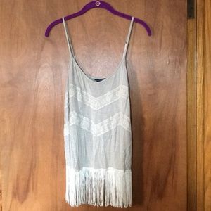Frilled tank top